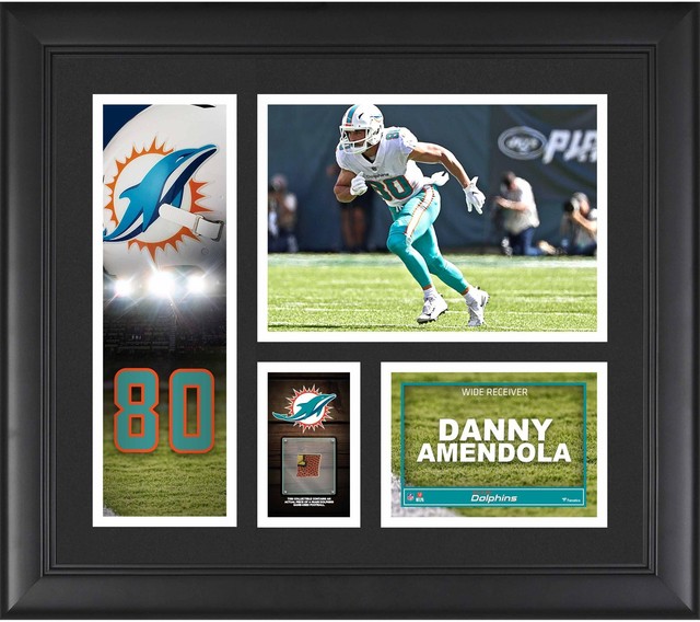 Miami Dolphins Framed 15 x 17 Miracle In Miami Collage