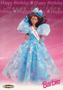 Scheda inserto 36 Years of Barbie 1996 Tempo Happy Birthday HB-3 #1759 di 5000 - Foto 1 di 2