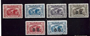 Australian Kingsford Smith Full Set O.S. Super Rare Mint (GY100) - Picture 1 of 1