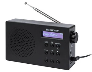 SILVERCREST DAB+ Radio Mono »SDR 15 A2« tragbar *B-Ware - Zustand: gut - Bild 1 von 3