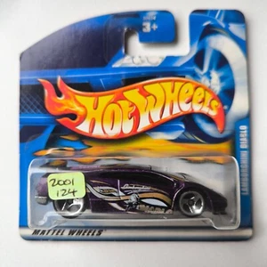 Hot Wheels SHORT CARD 2001 HW LAMBORGHINI DIABLO PURPLE - Bild 1 von 1