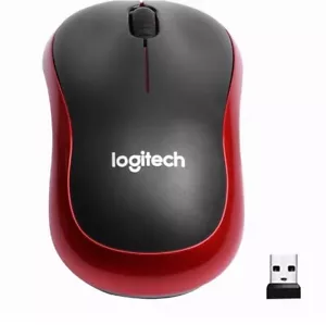 Logitech M185 Wireless Mouse 1000DPI 2.4GHz Optical Ergonomic Mini Portable New - Picture 1 of 11