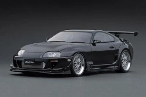 ignition model IG1808 1/18 Toyota Supra （JZA80 RZ Black Japan - Picture 1 of 14