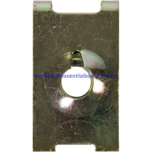 Tuercas en J, sujetadores de velocidad. Acero chapado en zinc. Tornillo tamaño n.o 14 (6,3 mm). HJC4 - Imagen 1 de 2