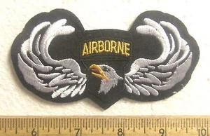 United States Army - 101st Airborne Wings Embroidered Patch - Picture 1 of 5