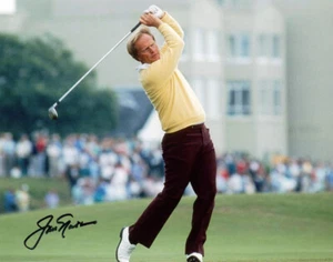 JACK NICKLAUS SIGNED AUTOGRAPHED 8x10 PHOTO CELEBRATED GOLF LEGEND BECKETT BAS - Picture 1 of 2