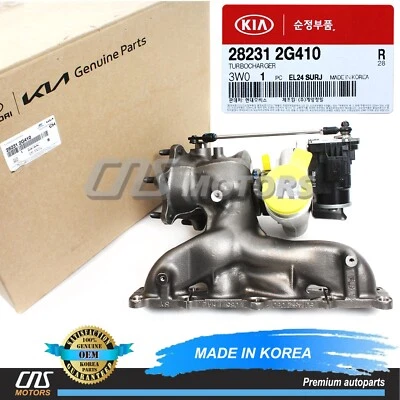 GENUINE Turbocharger for Kia OPTIMA 2.0L 2011-2015 OEM 28231-2G410 ⭐⭐⭐⭐⭐ - Image 1 of 4