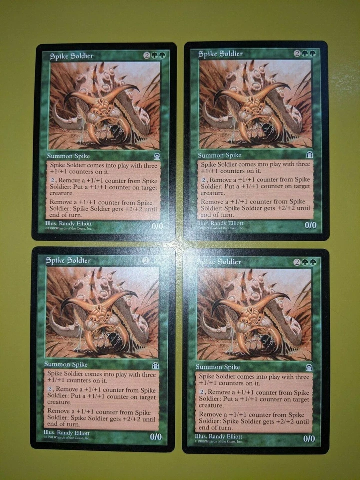 Spike Soldier x4 Stronghold 4x Playset Magic the Gathering MTG - Image 1 of 1