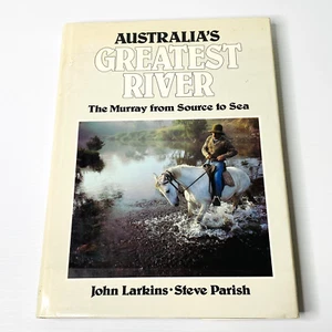 Australia's Greatest River The Murray From Source To Sea Vintage 1982 HBDJ - Imagen 1 de 19