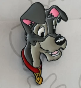 Tramp Face Head Smiling Lady and the Tramp Disney Pin - Picture 1 of 2
