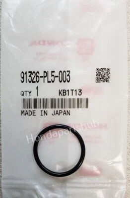 Genuine Honda Engine Oil Filter Adapter Seal 91326-PL5-003 - image 1 of 2