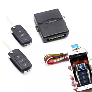 Car SUV Alarm System Security Central Locking Door Lock Keyless APP Remote Trunk - Picture 1 of 8