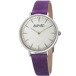 August Steiner AS8187PU Quarzo Analogico Display Rotondo Dorato Donna Orologio - Foto 1 di 4