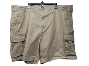 SONOMA Mens Sz 50 Khaki Cotton Cargo Shorts Tan - Picture 1 of 6