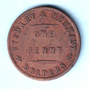 Australia Token. Stewart & Hemmant 1d.. Brisbane & Rockhampton.. - Imagen 1 de 2