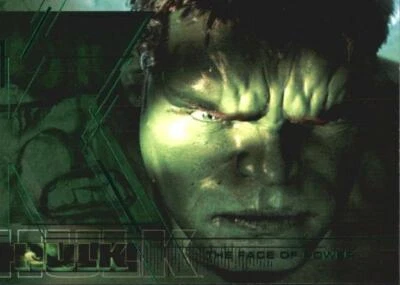 HULK FILM & COMIC CARDS BASE / BASIC 1 TO 81  CHOOSE by UPPER DECK  LAST FEW - Image 1 of 4