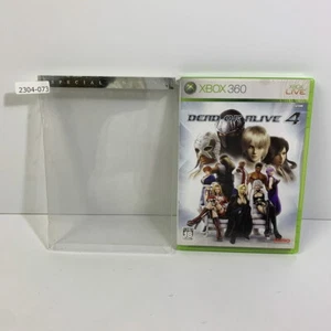 Xbox 360 Dead or Alive 4 Boxed Working NTSC-J Japan 2304-073 - Picture 1 of 7