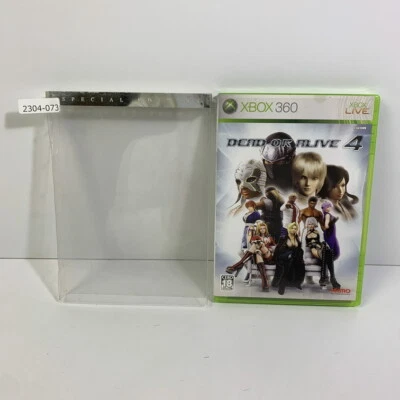 Xbox 360 Dead or Alive 4 Boxed Working NTSC-J Japan 2304-073 - Image 1 of 4