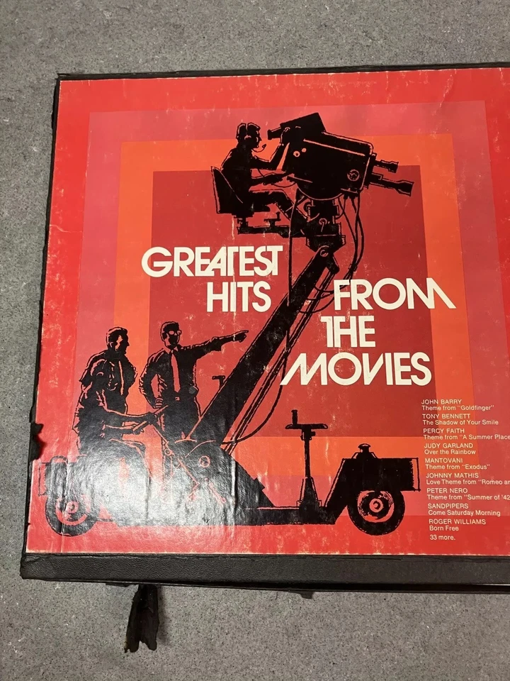 GREATEST HITS FROM THE MOVIES [4 LP BOXSET] 12" VINYL RECORD VARIOUS COLUMBIA - Image 1 of 1