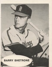 BARRY SHETRONE 1975 TCMA BASEBALL 1961 ROCHESTER RED WINGS