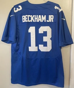 Nike On Field New York Giants Odell Beckham Jr #13 NFL Jersey Boys Size 48 - Picture 1 of 7