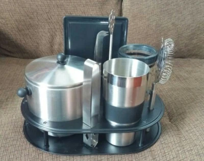 Juego de barras de 10 piezas de acero inoxidable OGGI 18/8 Foto 1 de 4