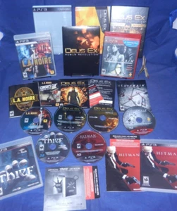 PS3; Deus Ex Human Revolution Augmented ED, L.A. Noire, Hitman, Heavy Rain,Thief - Picture 1 of 10