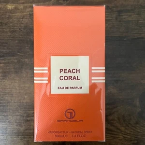 Peach Coral EDP Perfume By Grandeur Lattafa 100 ML🥇Super Rich Niche Fragrance - Picture 1 of 5