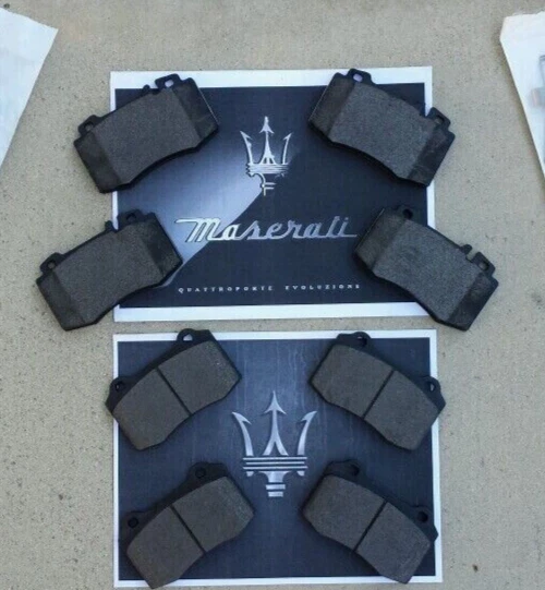 Maserati Quattroporte & Gran Turismo DELANTERO+TRASERO O.E. Juego Pastillas Freno 2007-2009 Foto 1 de 1