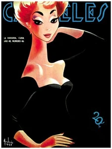 201.Art Decorative POSTER.Graphics to decorate home office.Carteles blond Pinup. - Picture 1 of 1