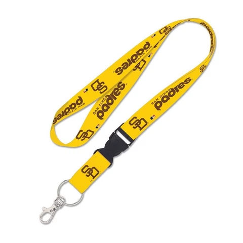 SAN DIEGO PADRES YELLOW LANYARD DETACHABLE BUCKLE NEW WINCRAFT 😎⚾ Cover