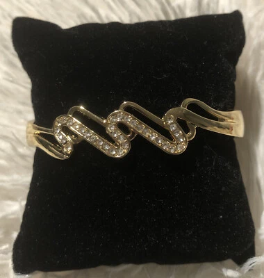 Brazalete Oro Laminado Pulcera Chapado en Oro 18k Foto 1 de 4