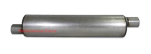 Thunder-Pro Truck Muffler - 6" Round - 26" Body - 2.5" Offset / Offset - TB4010 - Picture 1 of 2