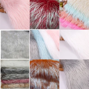 Long  Faux Fur Fabric Soft Plush Toy Carpet Clothing Sewing Craft DIY Home Decor - Picture 1 of 34