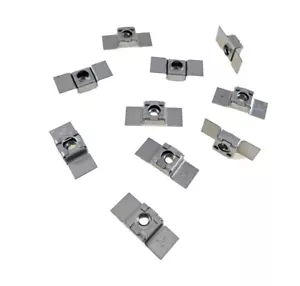 10 Pack 5/16-18 Floating Cage Nut - Weldable Stamping NR 51618 - Picture 1 of 2