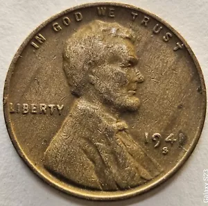 1941 S LINCOLN WHEAT CENT "WOODY" WOOD GRAIN IMPROPER ALLOY MIX *FREE SHIPPING* - Picture 1 of 7