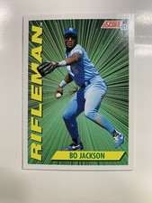 1991 Score Rifleman Bo Jackson #412 Kansas City Royals  Card! BUY 2 GET 2 FREE