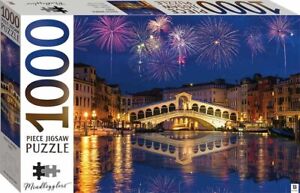 Rialto Bridge Venice Italy 1000 Piece Mindbogglers Jigsaw Puzzle 690mm x 546mm