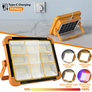 3500W LED Arbeitsleuchte Akku Aufladbar Werkstattlampe Baustrahler Flutlicht DHL - Bild 1 von 63