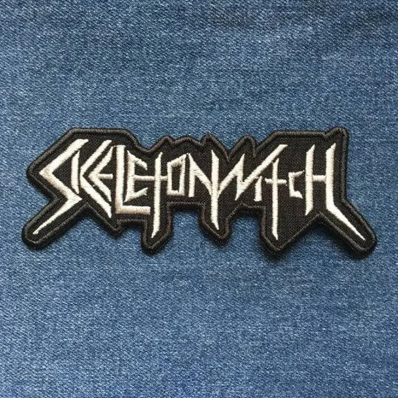 SKELETONWITCH embroidered patch Warbringer Revocation Toxic Holocaust Goatwhore  - Image 1 of 1