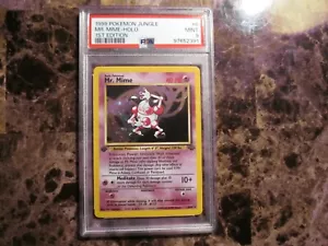 Pokemon 1999 Jungle ,Mr Mime #6, Base Set,Holo, 1st Edition,PSA 9 - Picture 1 of 4