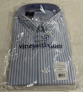 Camicia Vineyard Vines Stripe On The Go BRRR a righe Ocean Breeze - Foto 1 di 3