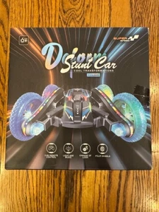 Dsure RC Stunt Car 360 Control Light Music OmniDirectional 4 Wheels 6 Plus Toy - Picture 1 of 8