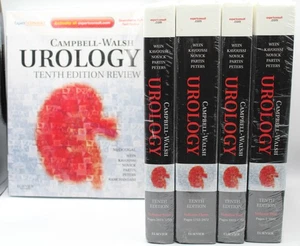 5 Book Set of CAMPBELL-WALSH UROLOGY 10TH EDITION HC Textbooks & PB Review NEW - Imagen 1 de 10