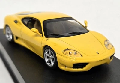 Atlas 1/43 Ferrari 360 Modena 1999 Yellow Scale Diecast Model Car - Image 1 of 4