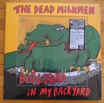 THE DEAD MILKMEN Big Lizard in My Backyard SEALED 2LP Yellow Vinyl RSD - Image 1 of 2