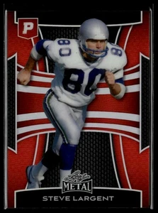 2025 Leaf Metal Pristine Auction Collection #477 Steve Largent Prismatic Red #/5 - Bild 1 von 2