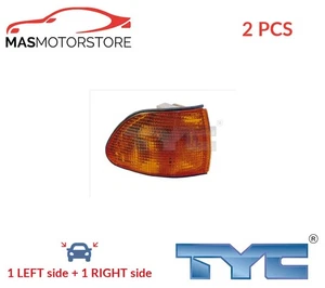 INDICATOR LIGHT BLINKER LAMP PAIR FRONT TYC 18-3568-01-2 2PCS I NEW - Picture 1 of 5