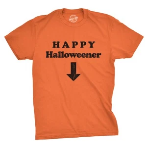 Mens Happy Halloweener T Shirt Funny Halloween Party Sarcastic Graphic - Picture 1 of 9