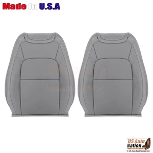 Cubiertas de asiento de repuesto grises para GMC Canyon SLT 2015-2022 de cuero sintético - Imagen 1 de 9
